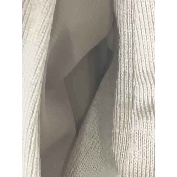 Foxey New York Beige Pleated Front Shift Dress Size 40 Medium Japan Made Pockets - Picture 11 of 14